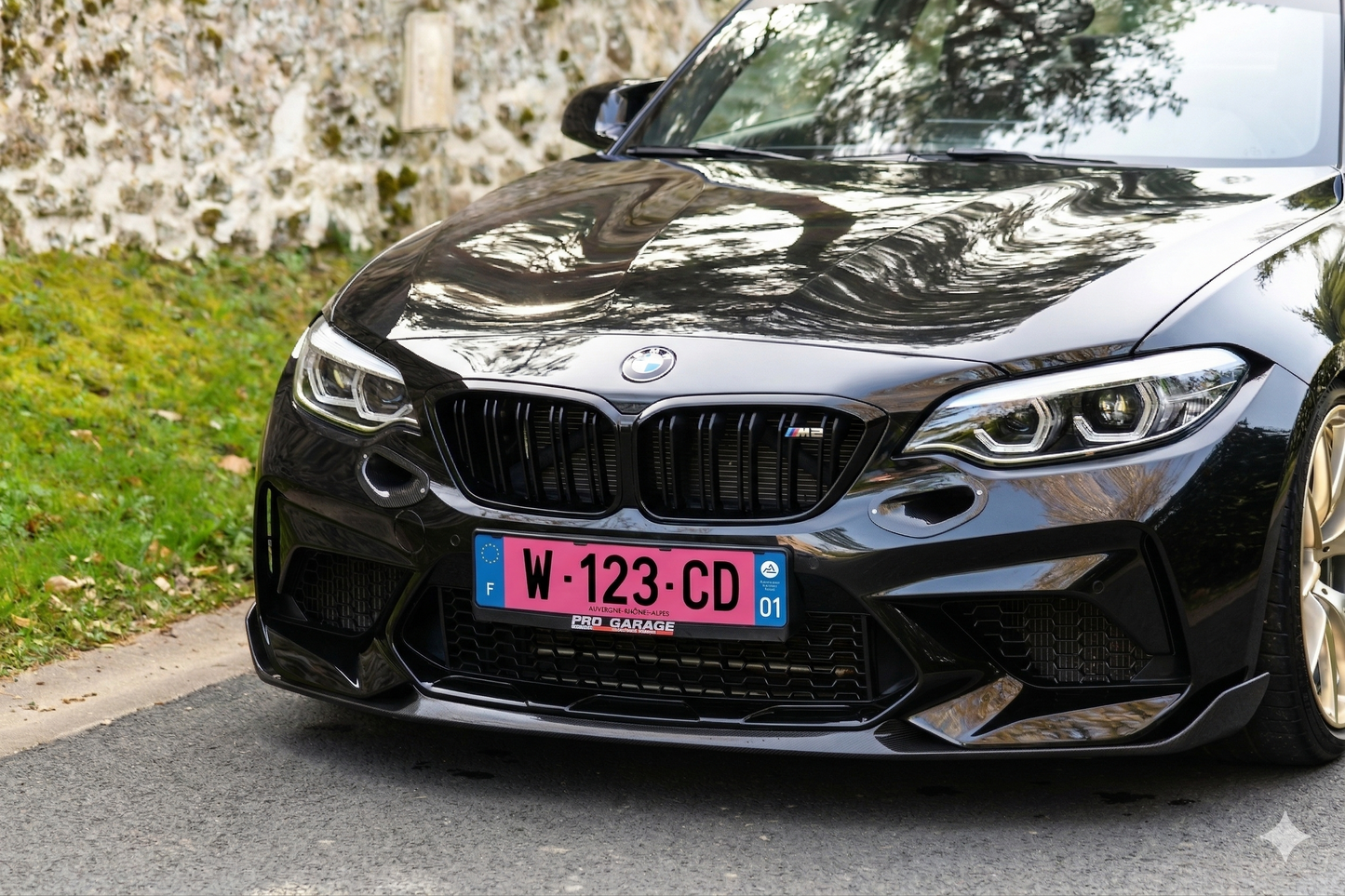 Plaque d'immatriculation "W" Garage / 1 unité