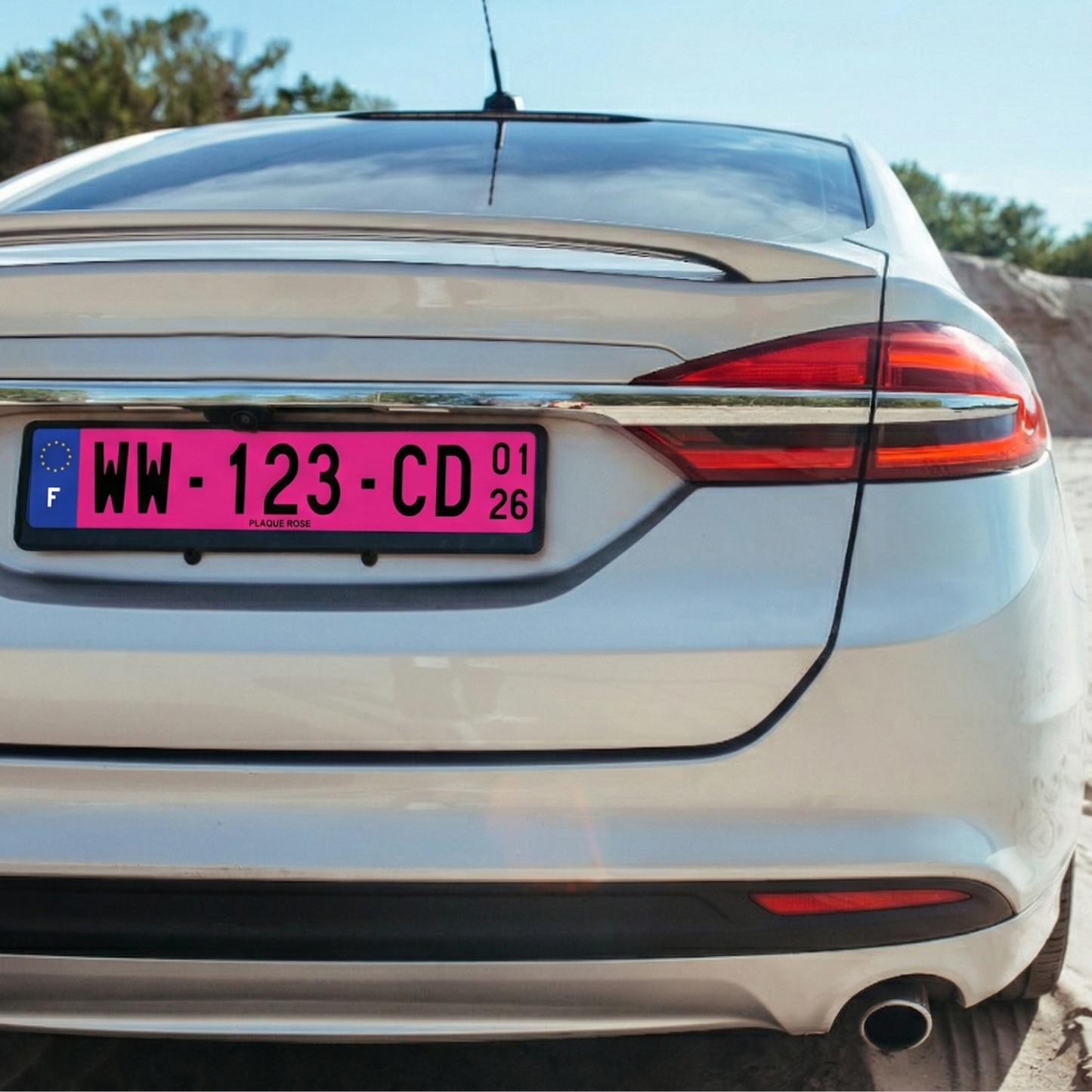 Plaques d'immatriculations Temporaires X2