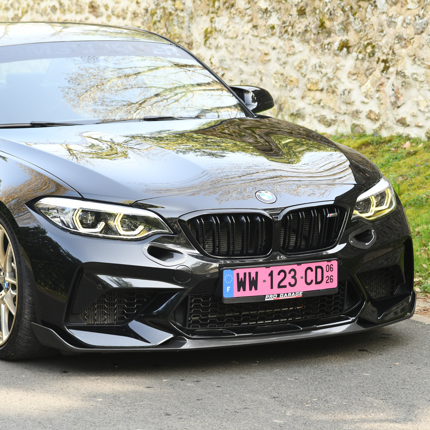 Plaque d'immatriculation "WW" CPI / 1 unité