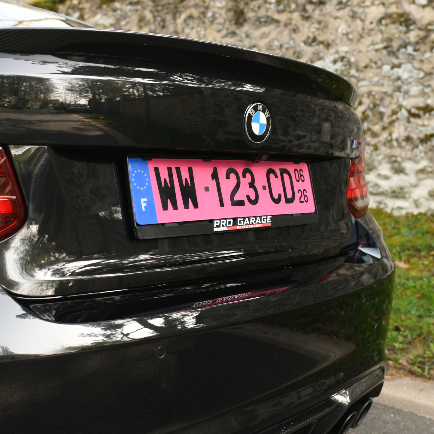 Plaque d'immatriculation "WW" CPI / 1 unité